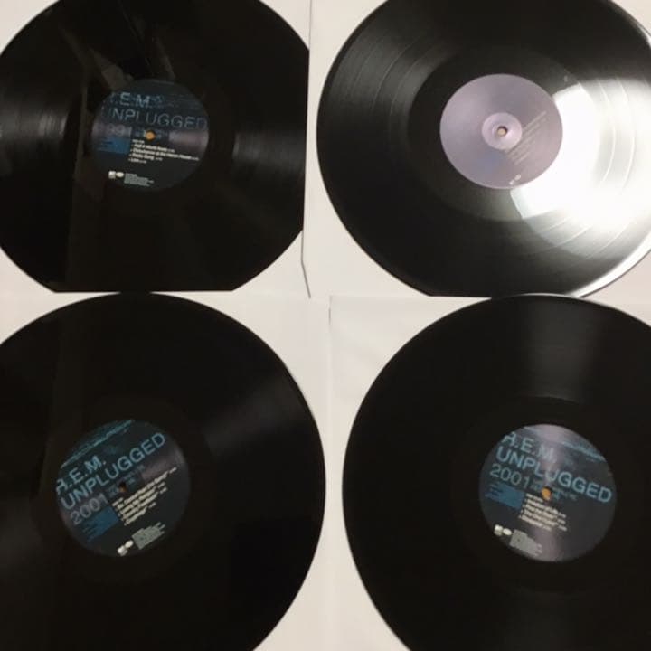 R.E.M. アンプラグド1991/2001  4LP