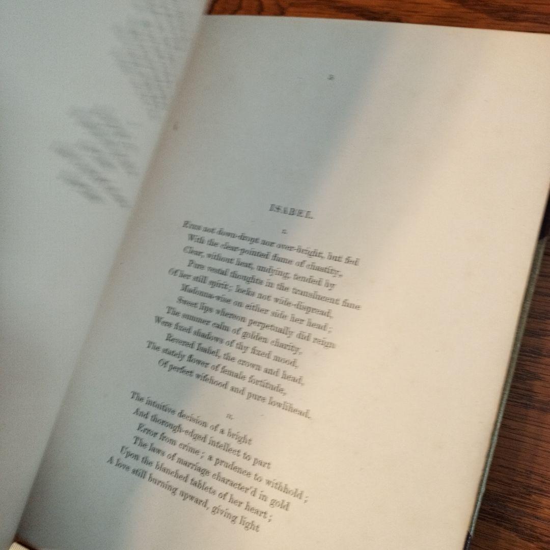 アート・デザイン・音楽 POEMS BY ALFRED TENNYSON