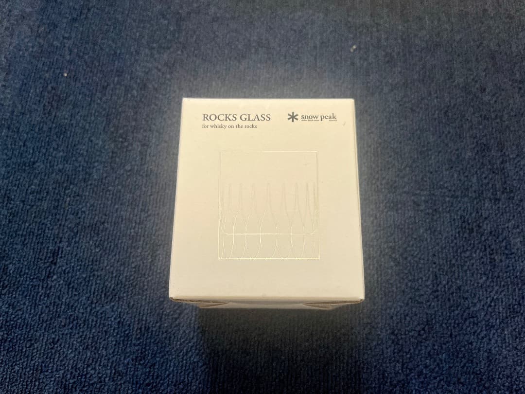 スノーピークpeak ロックグラス　限定品