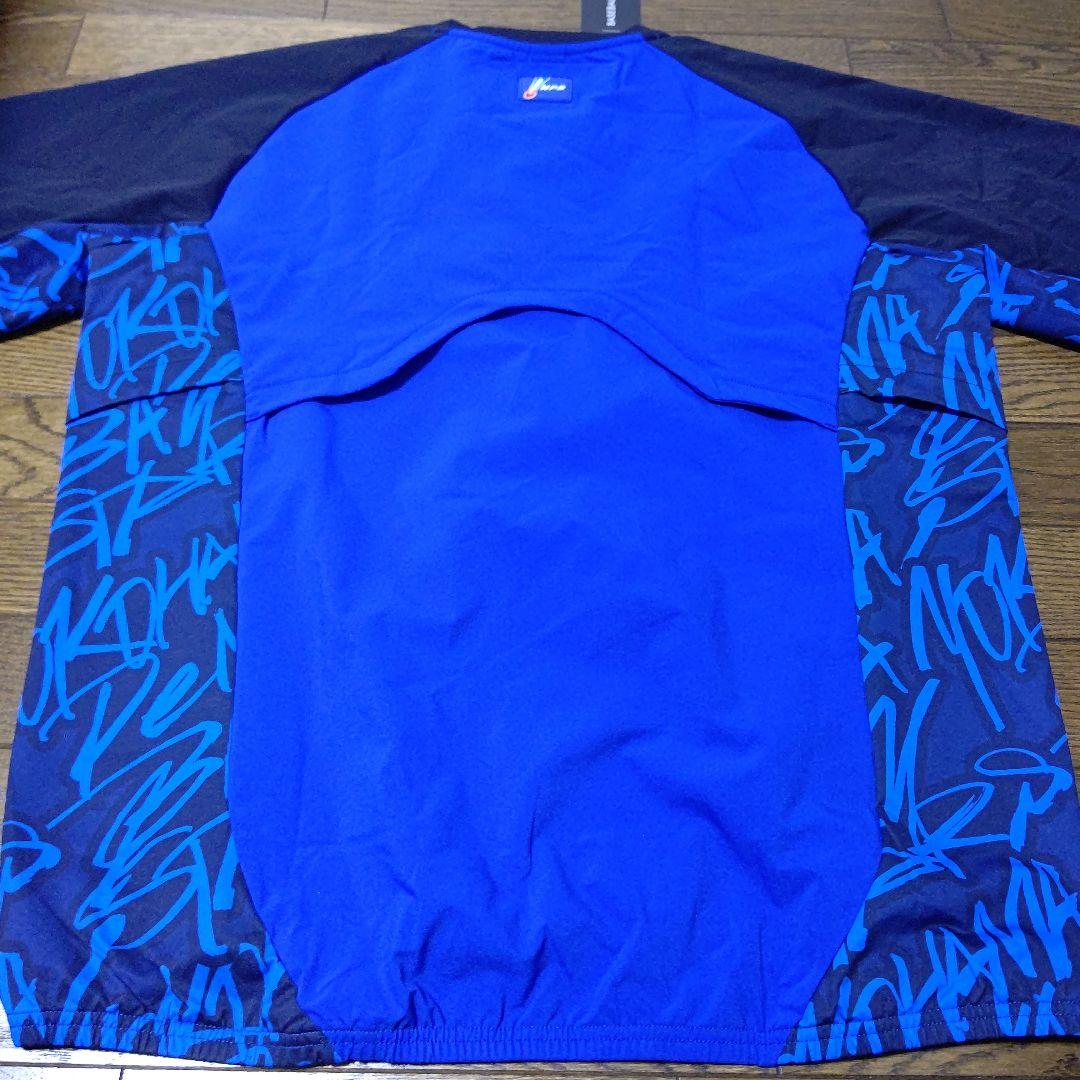 （値下げ）横浜DeNAベイスターズ ハーフジップ ジャケット Оサイズ