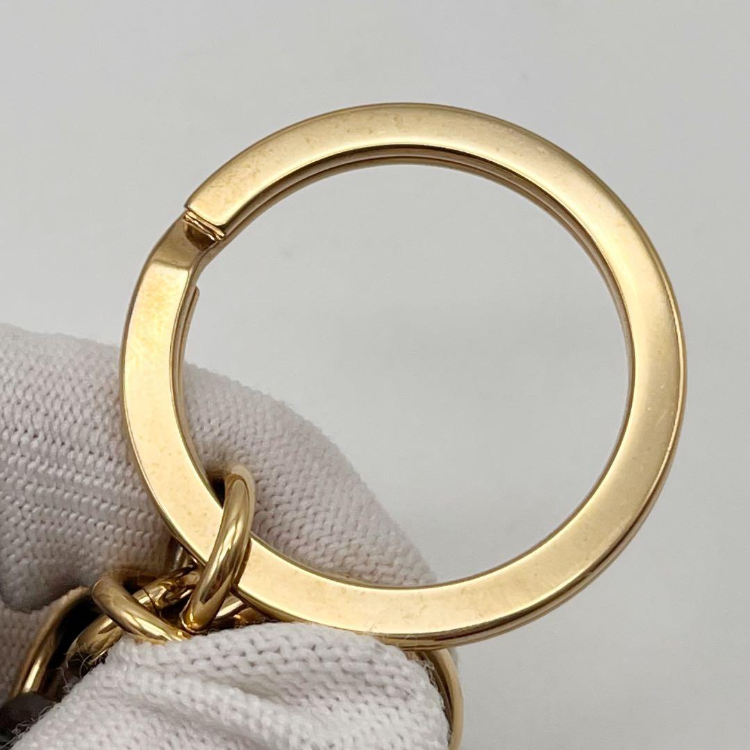 ルイヴィトン　バックチャーム キーホルダー　タッセル　モノグラム　ブラウン