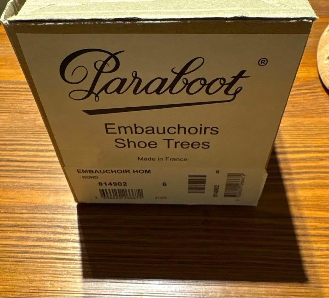 超美品　Paraboot パラブーツ　純正シューツリー　箱付き　サイズUK6