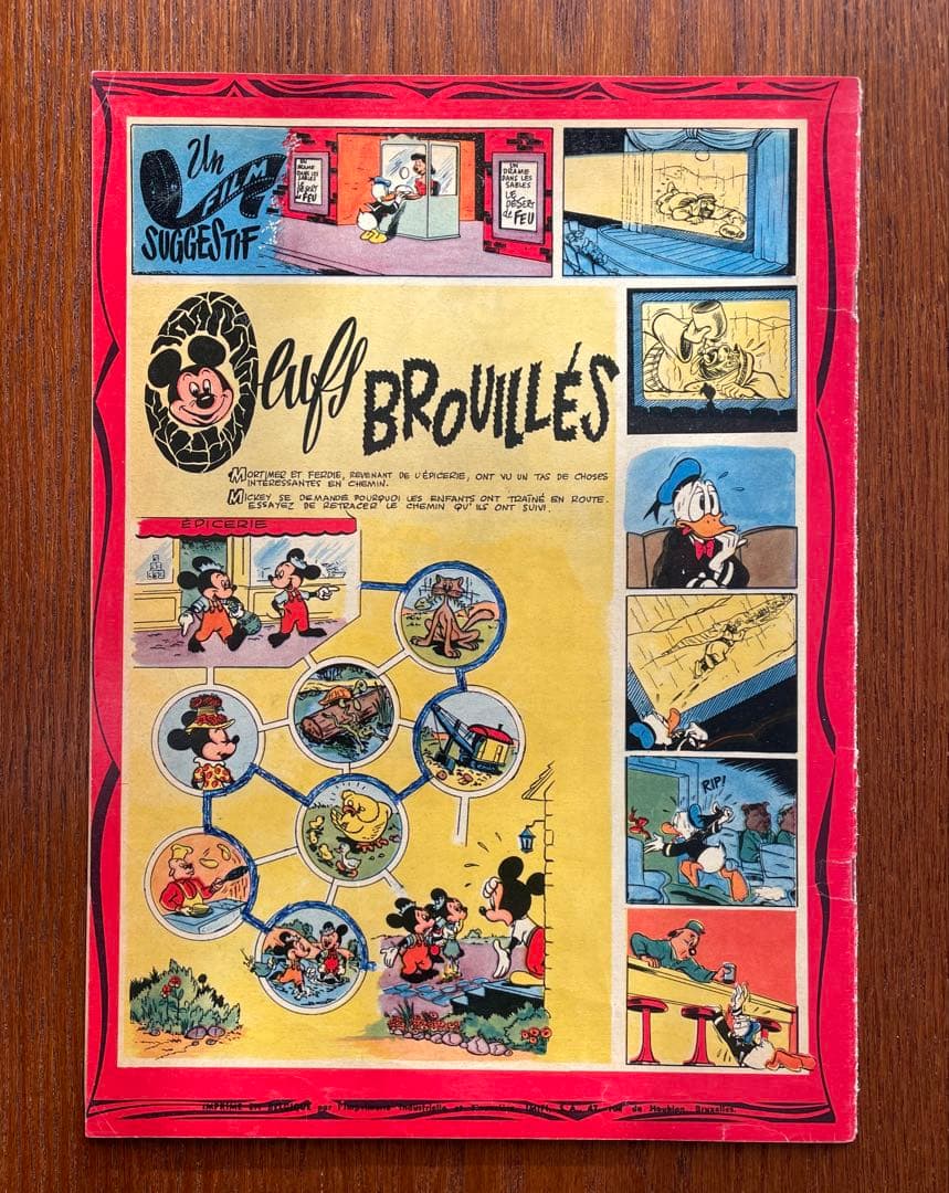 Mickey magazine N° 95 1952年発行