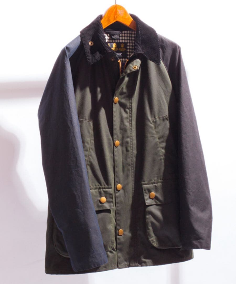 完売【barbour×B&Y別注】クレイジービデイルジャケット MOON社裏地