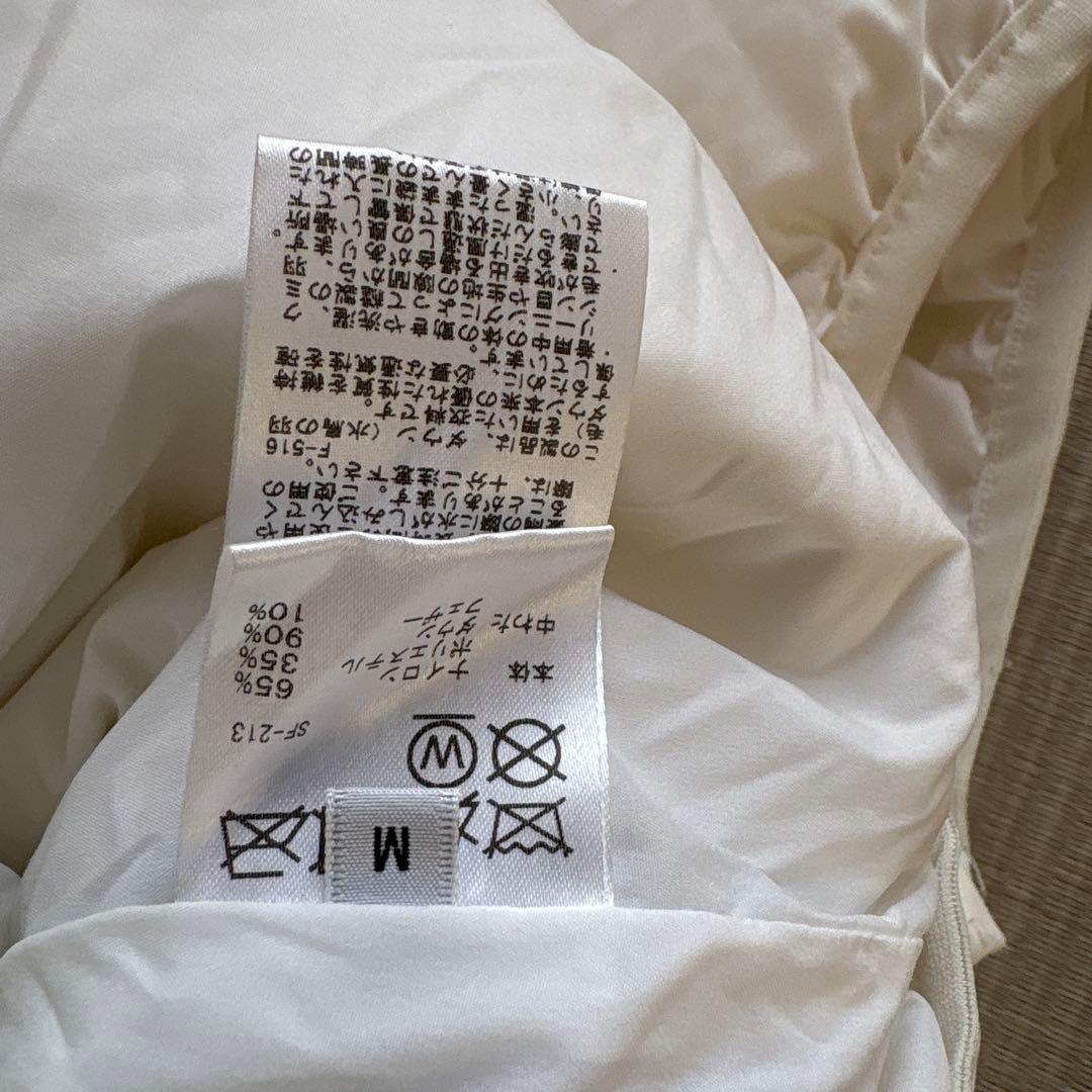 JUN&ROPE ホワイトダウンベスト