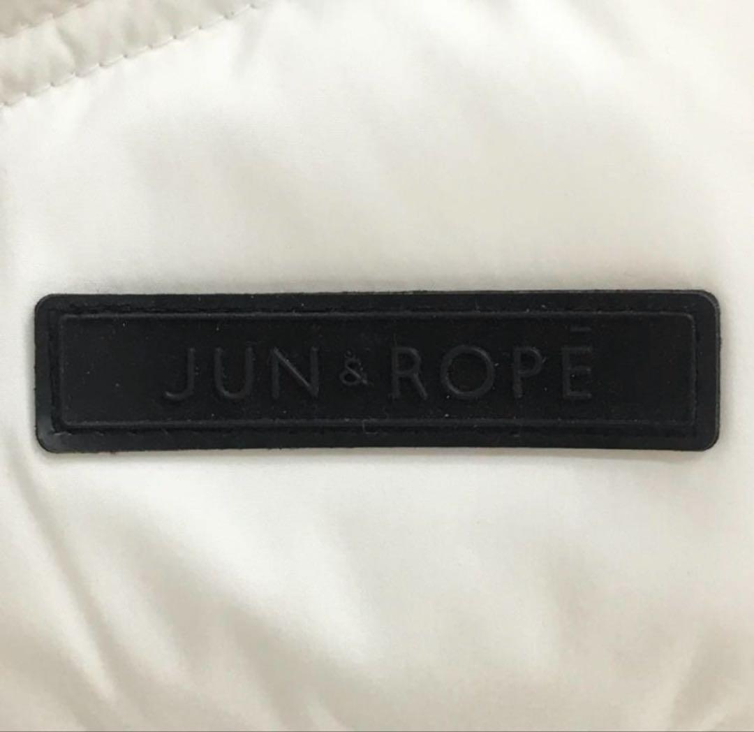 JUN&ROPE ホワイトダウンベスト