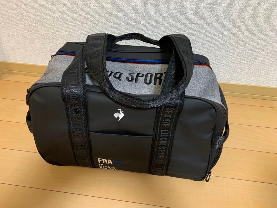 ボストンバッグ 大開口タイプ シューズポケット付き