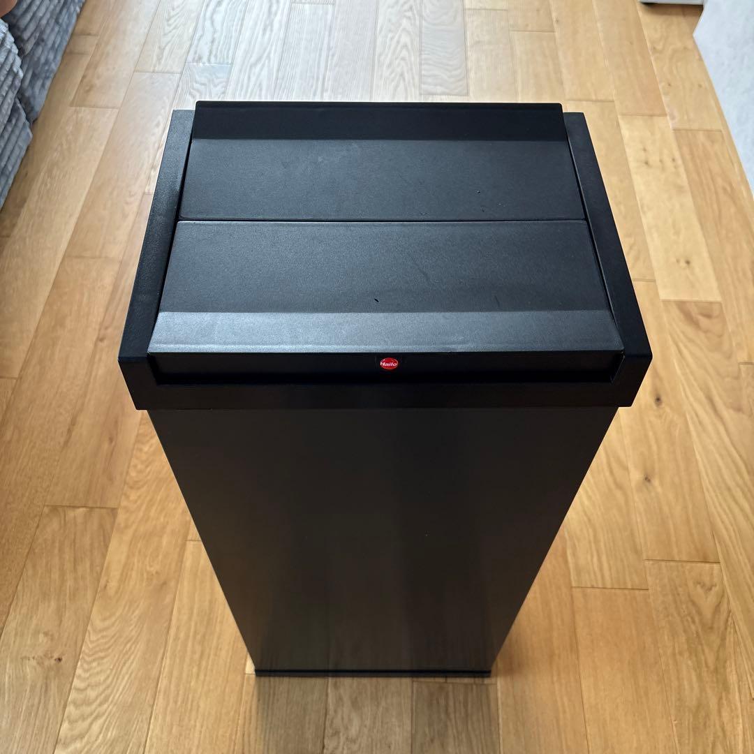 hailo ハイロ ニュービッグボックス60L ブラックゴミ箱キッチン