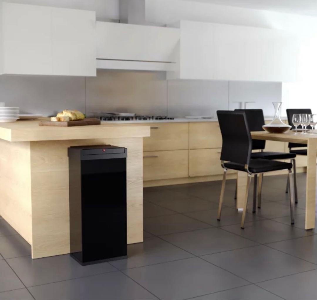 hailo ハイロ ニュービッグボックス60L ブラックゴミ箱キッチン