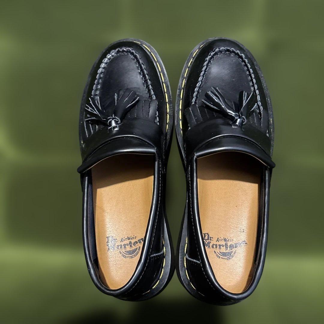 ドクターマーチン、タッセルローファー　ブラック　美品！