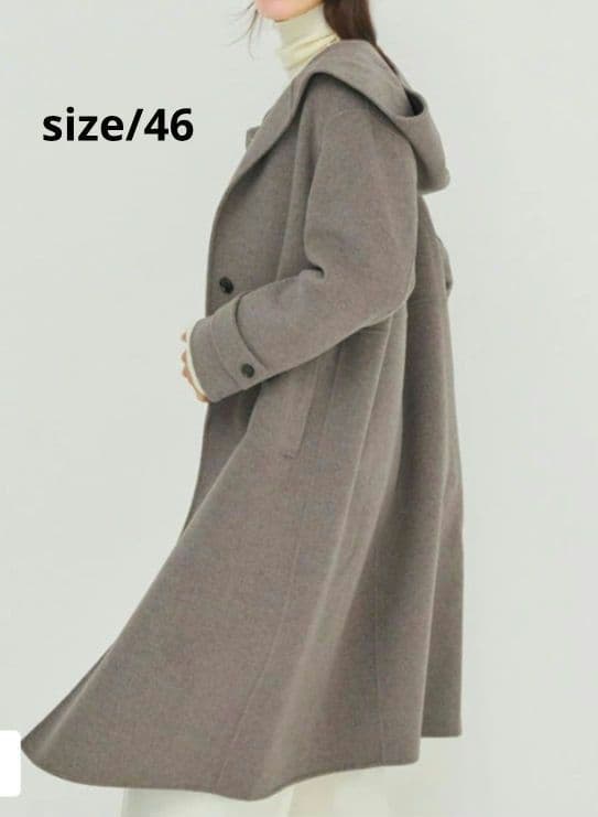 23区 MANTECOPureリバー フード ロングコート