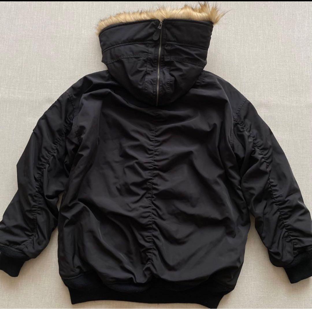 ファー付きMA-1 n2bジャケットMoussy