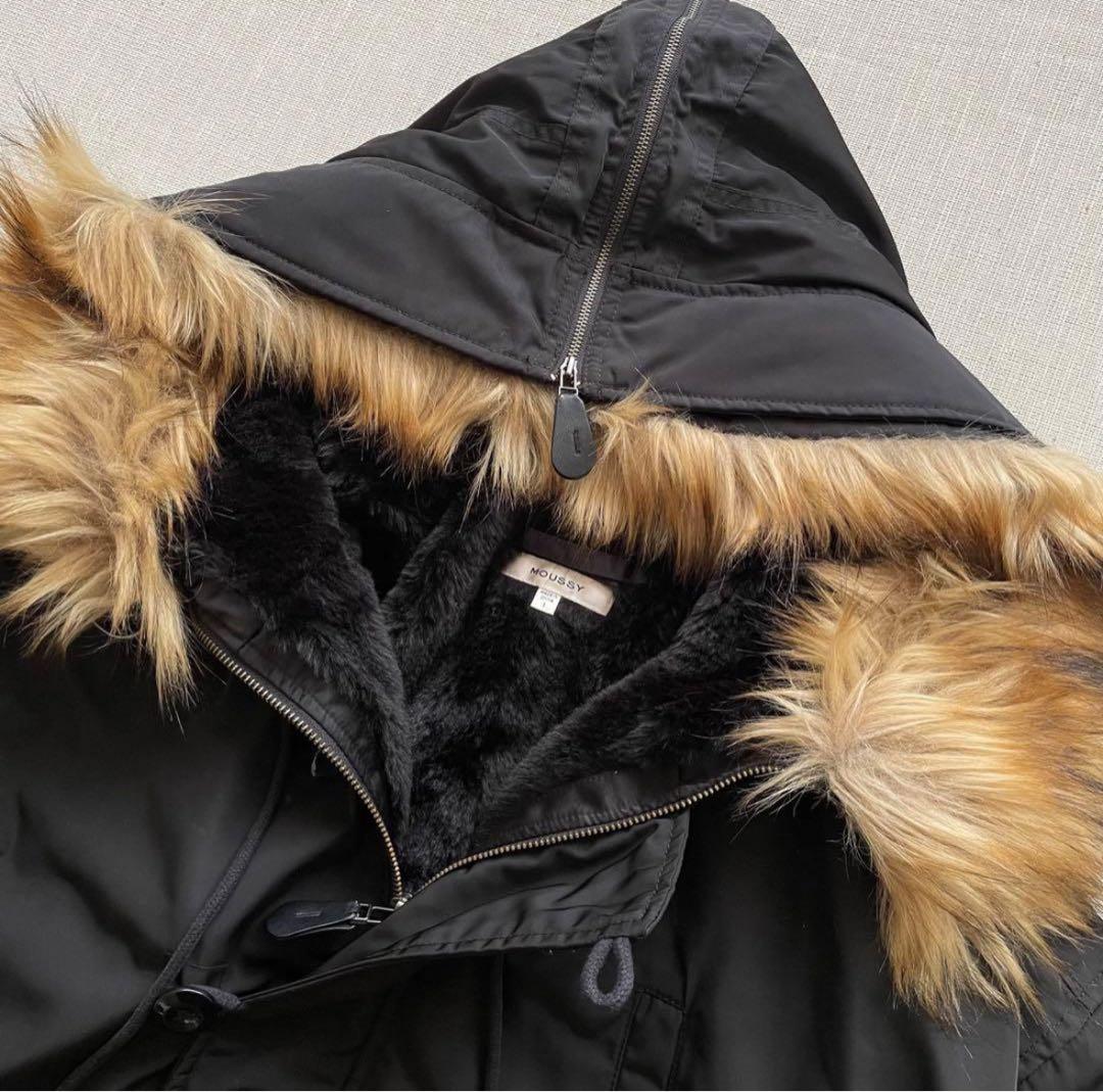 ファー付きMA-1 n2bジャケットMoussy