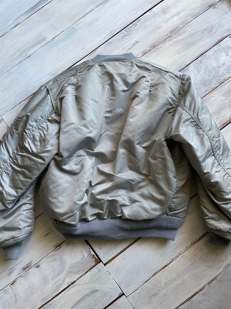 tt80s〜90s MA-1 フライトジャケット IDEALジップ