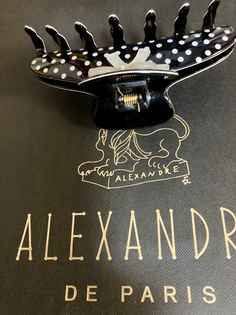 ALEXANDRE DE PARIS ヘアクリップ　Lサイズ