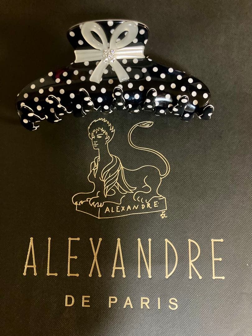 ALEXANDRE DE PARIS ヘアクリップ　Lサイズ