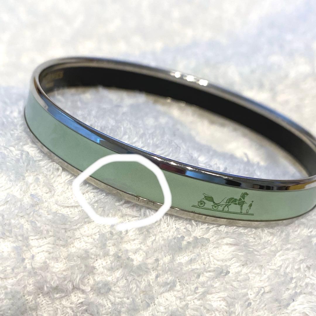 エルメス　バングル　エマイユ