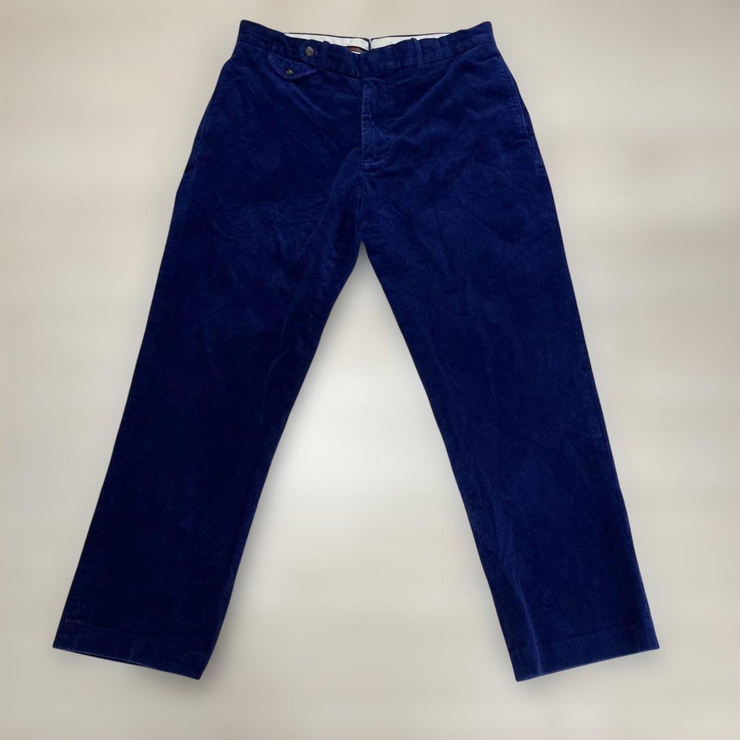 90s ラルフローレン コーデュロイパンツ SUFFIELD PANTS W35