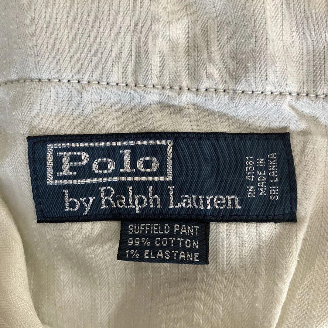 90s ラルフローレン コーデュロイパンツ SUFFIELD PANTS W35