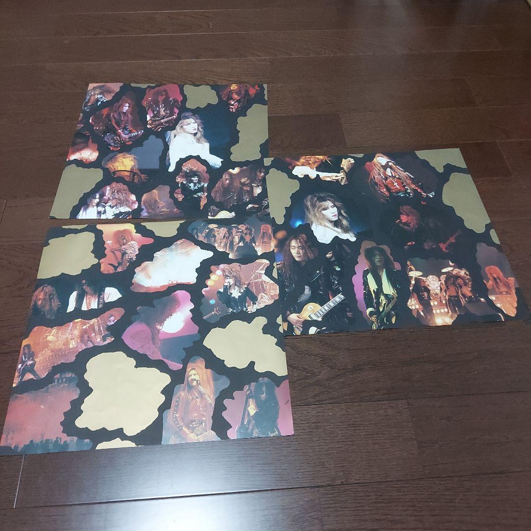 XJAPAN【VANISHING VISION 】非売品ステッカー・ソノシート付