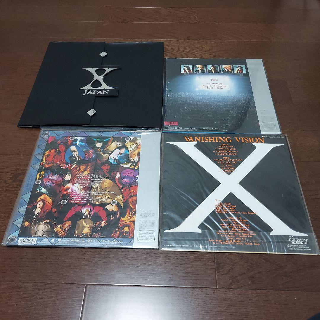 XJAPAN【VANISHING VISION 】非売品ステッカー・ソノシート付