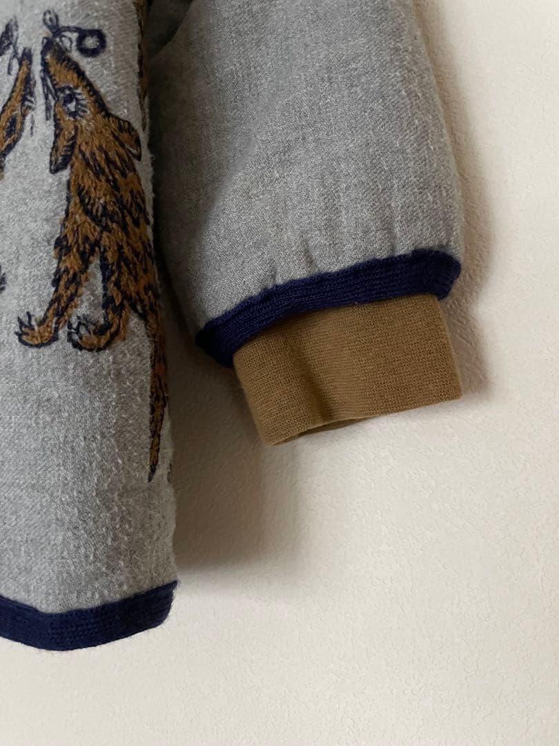 mina perhonen wolf & flower 刺繍ブルゾン