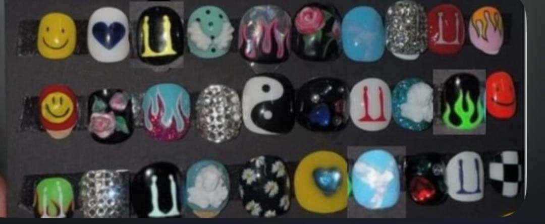 G-DRAGON ジードラゴン　メンズネイル　GDRAGONネイル