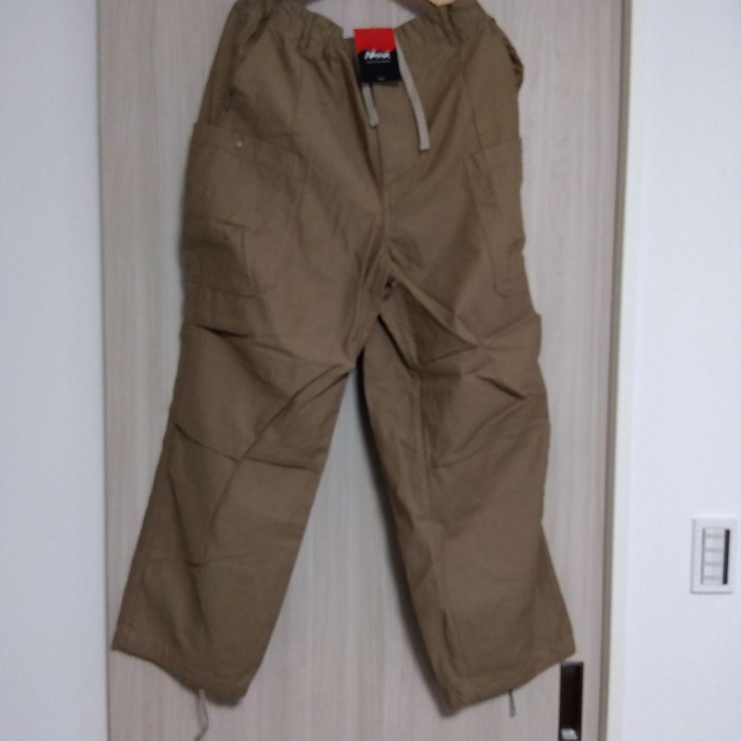 【新品未使用】ナンガ　バックサテン イージー カーゴパンツ　XL　ベージュ