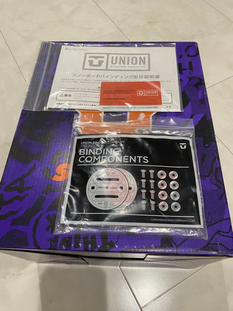 UNION CONTACT PRO SCOTT STEVENSバインディング