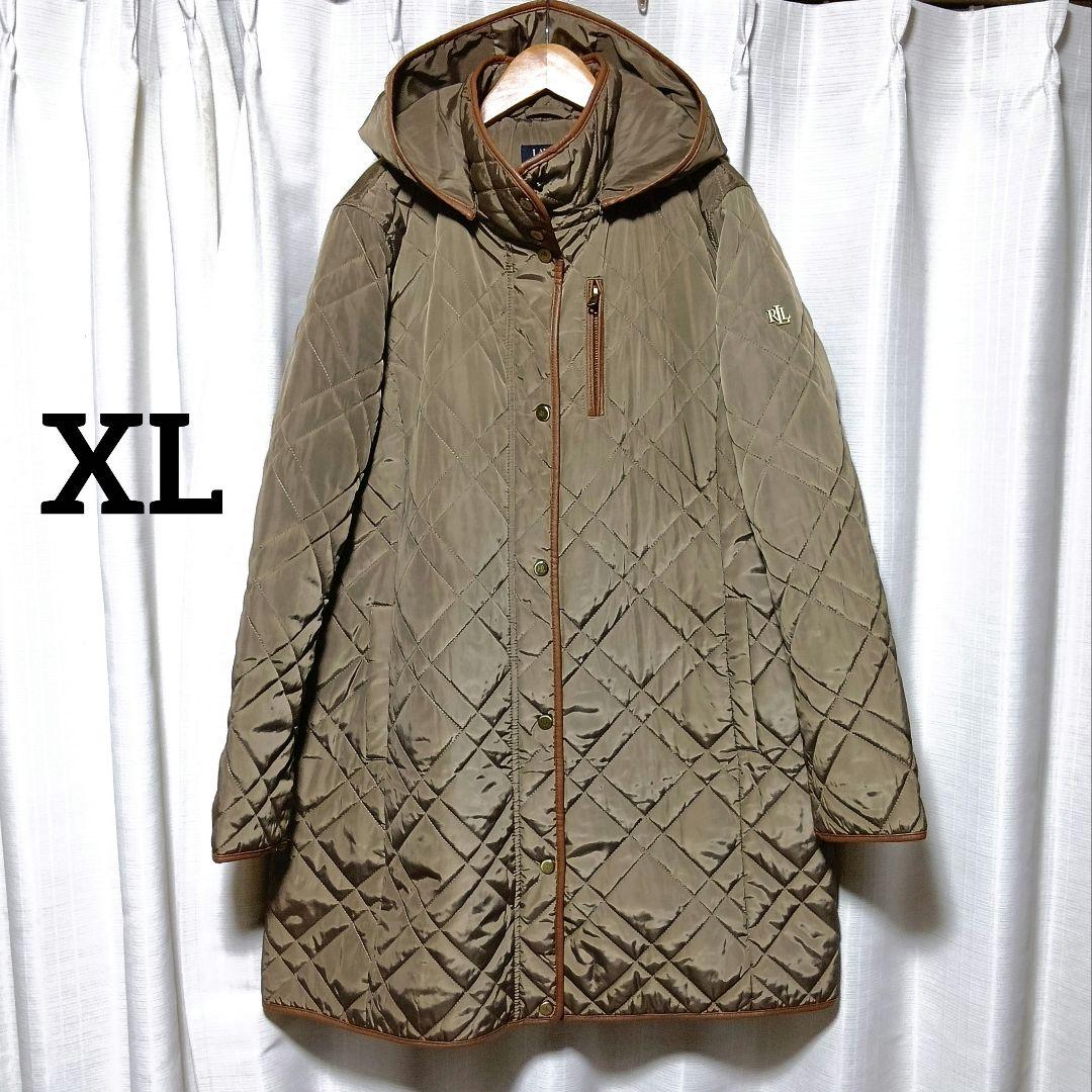 美品✳️LAUREN RALPH LAUREN ダイヤモンドキルテッドコート