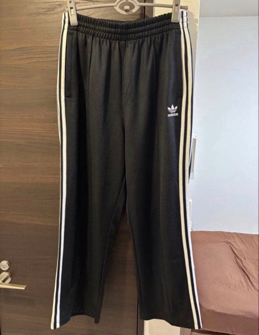 常田大希着用 adidasベッケンバウアー トラックパンツ Mサイズ ブラック