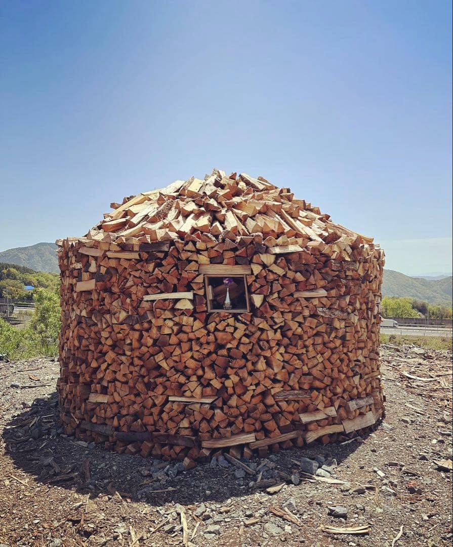 薪　長さ25㎝〜30㎝　広葉樹　100Kg まとめ商品　北海道、沖縄の方は不可