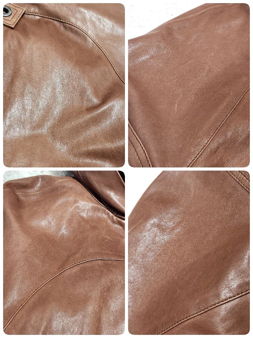 レア ターンロック フード付 ラムレザー ポンチョ hoss intropia