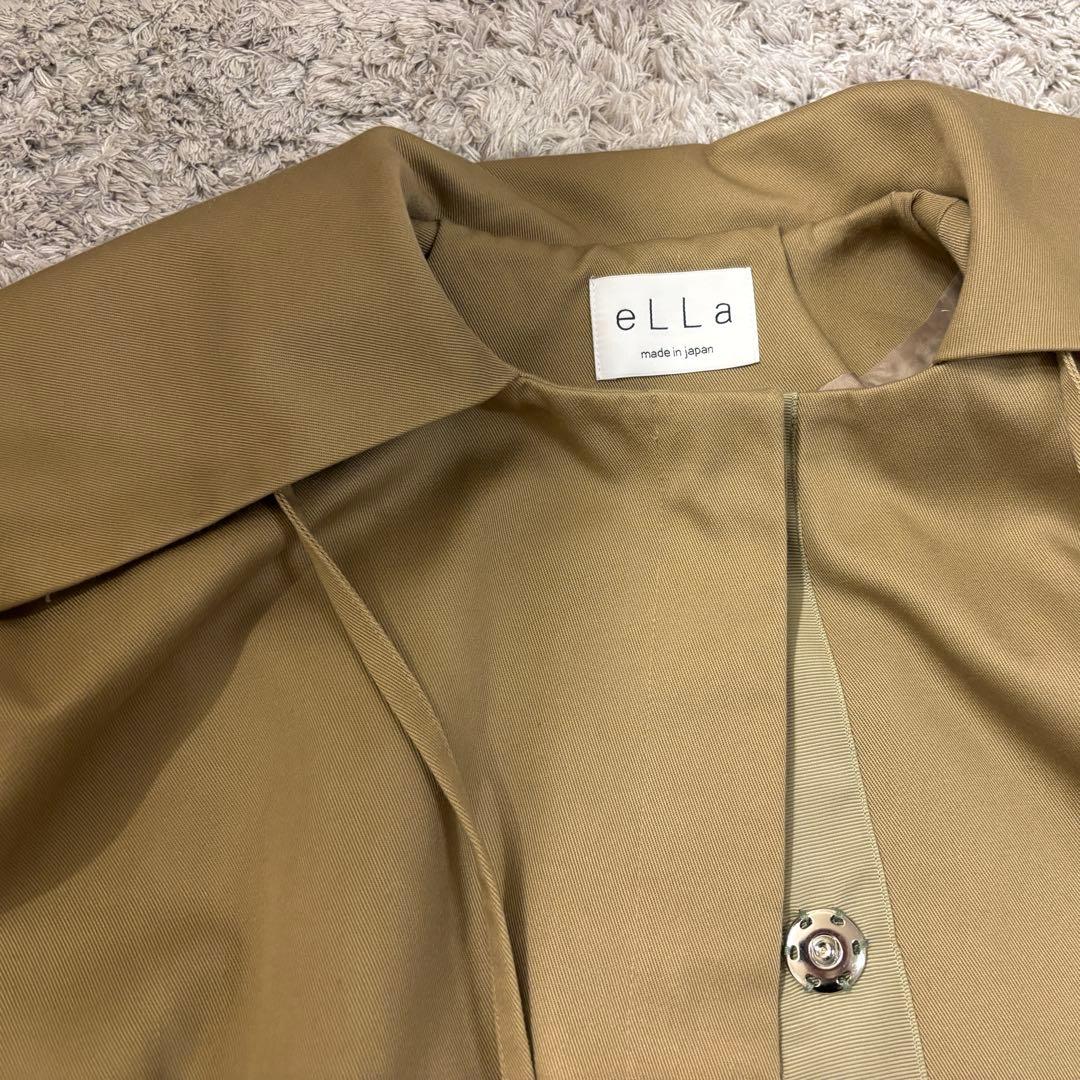 ともとも値下げ超美品 ベージュ トレンチコート ella エラ