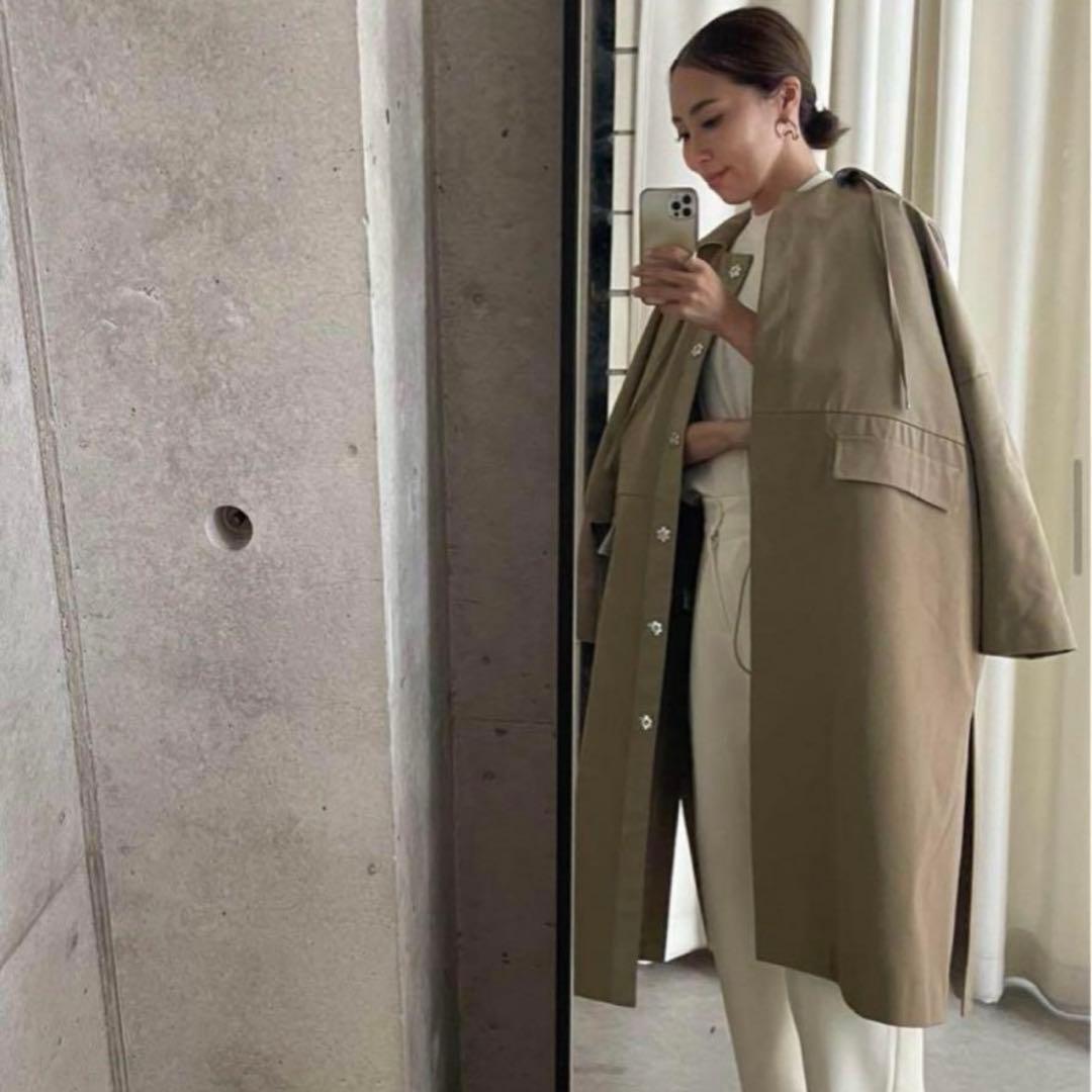 ともとも値下げ超美品 ベージュ トレンチコート ella エラ