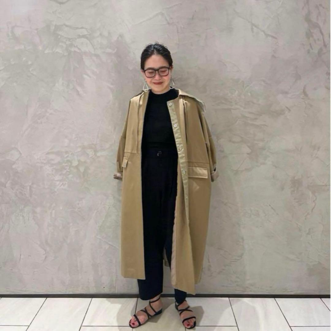 ともとも値下げ超美品 ベージュ トレンチコート ella エラ