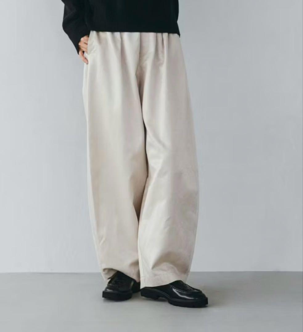 salon 北欧暮らしの道具店　サテンフェードイージーカーヴィーパンツ