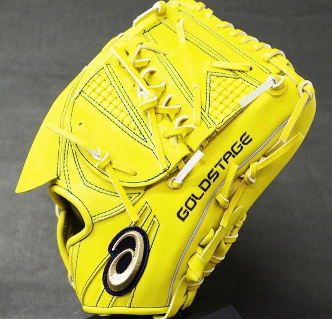 新品　野球　アシックス　ゴールドステージ　硬式用　投手用　グローブ　ピッチャー
