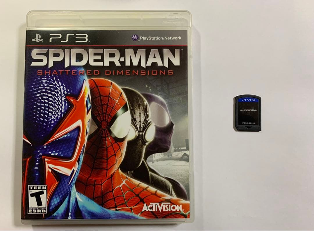 スパイダーマン ゲームソフト ２つ