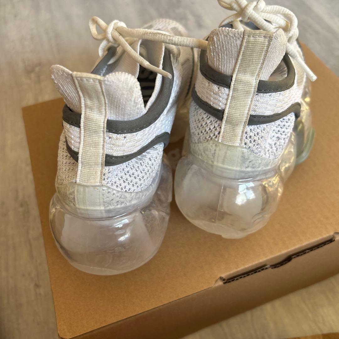 grounds メッシュスニーカー ホワイト/グレー