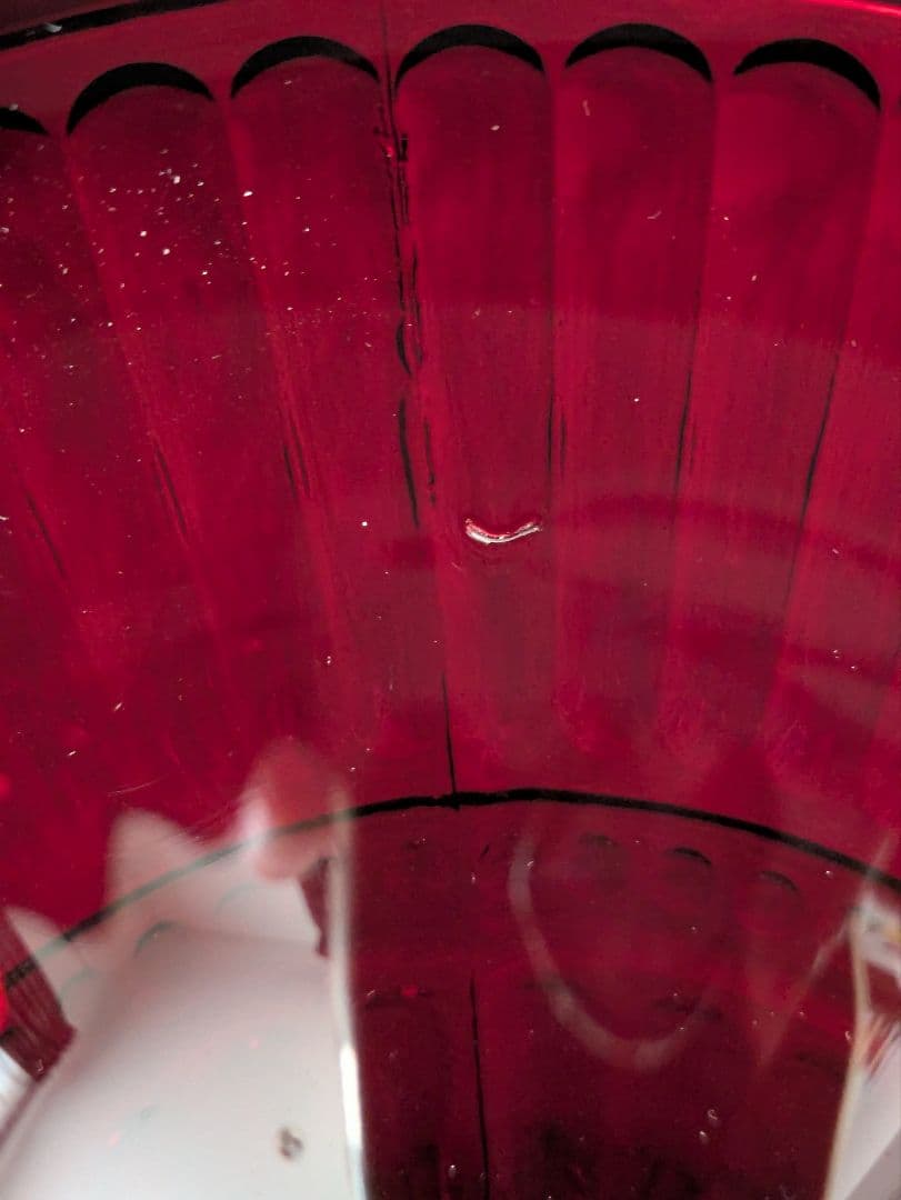 【SALE】【希少】イッタラ マリメッコ マリボウル ラージ クランベリー