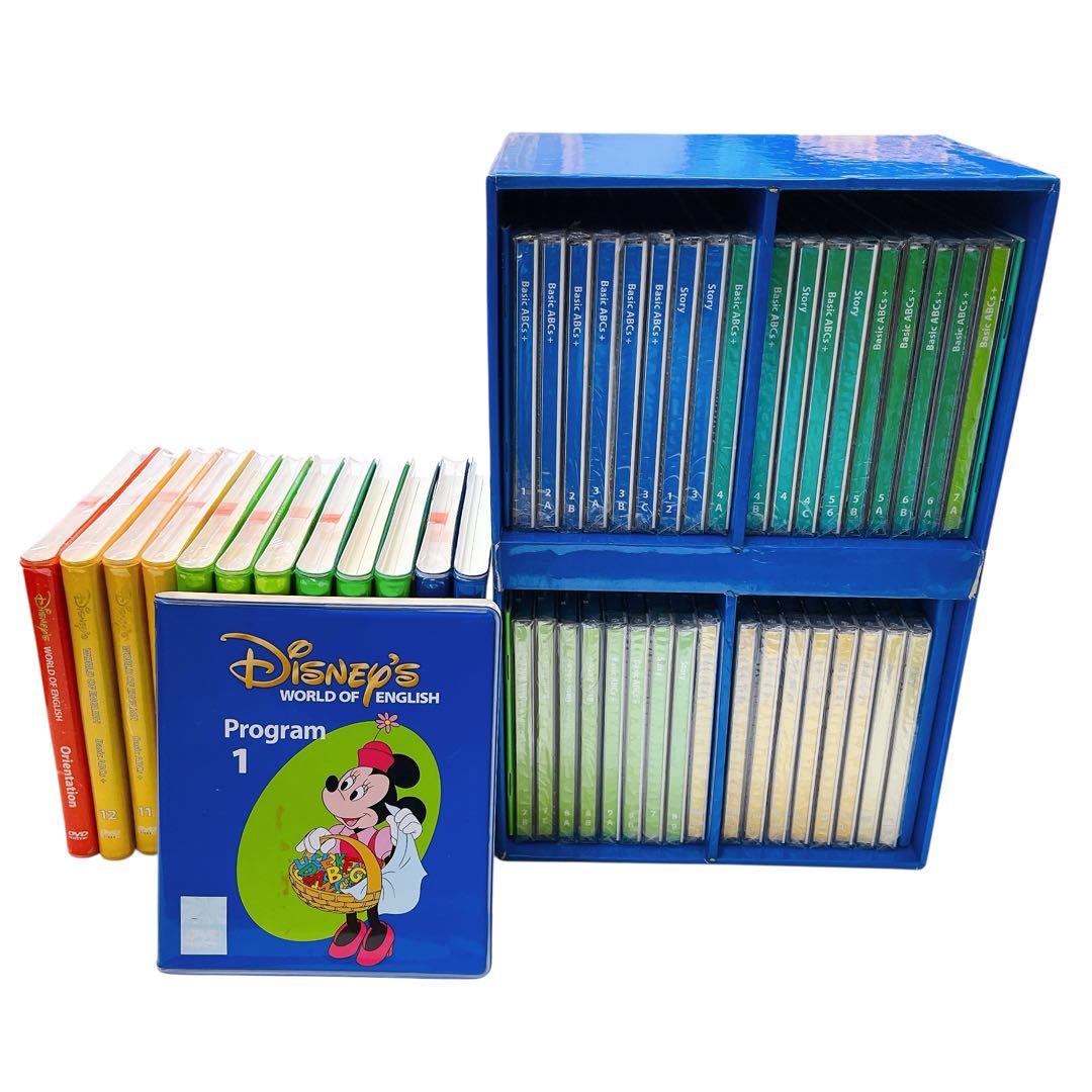 DWE ディズニー英語システム basic ABCs＋ DVD CD 未開封あり