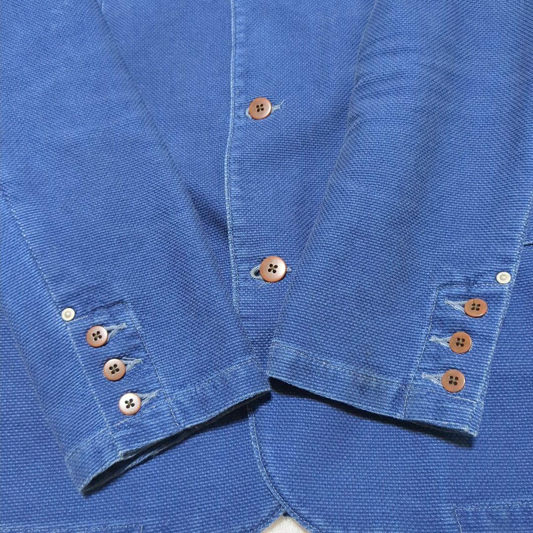 備中倉敷工房 エターナル 93217 刺し子 テーラードジャケット L