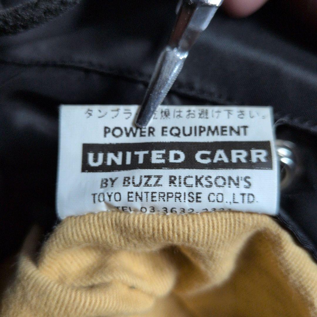 BUZZ RICKSON’S × UNITED CARR N-3B ブラック L