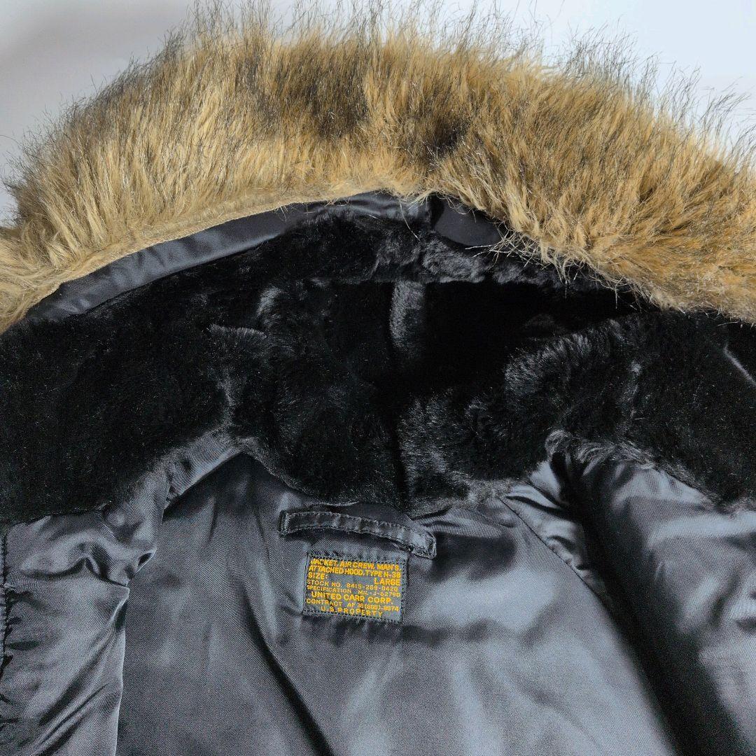 BUZZ RICKSON’S × UNITED CARR N-3B ブラック L