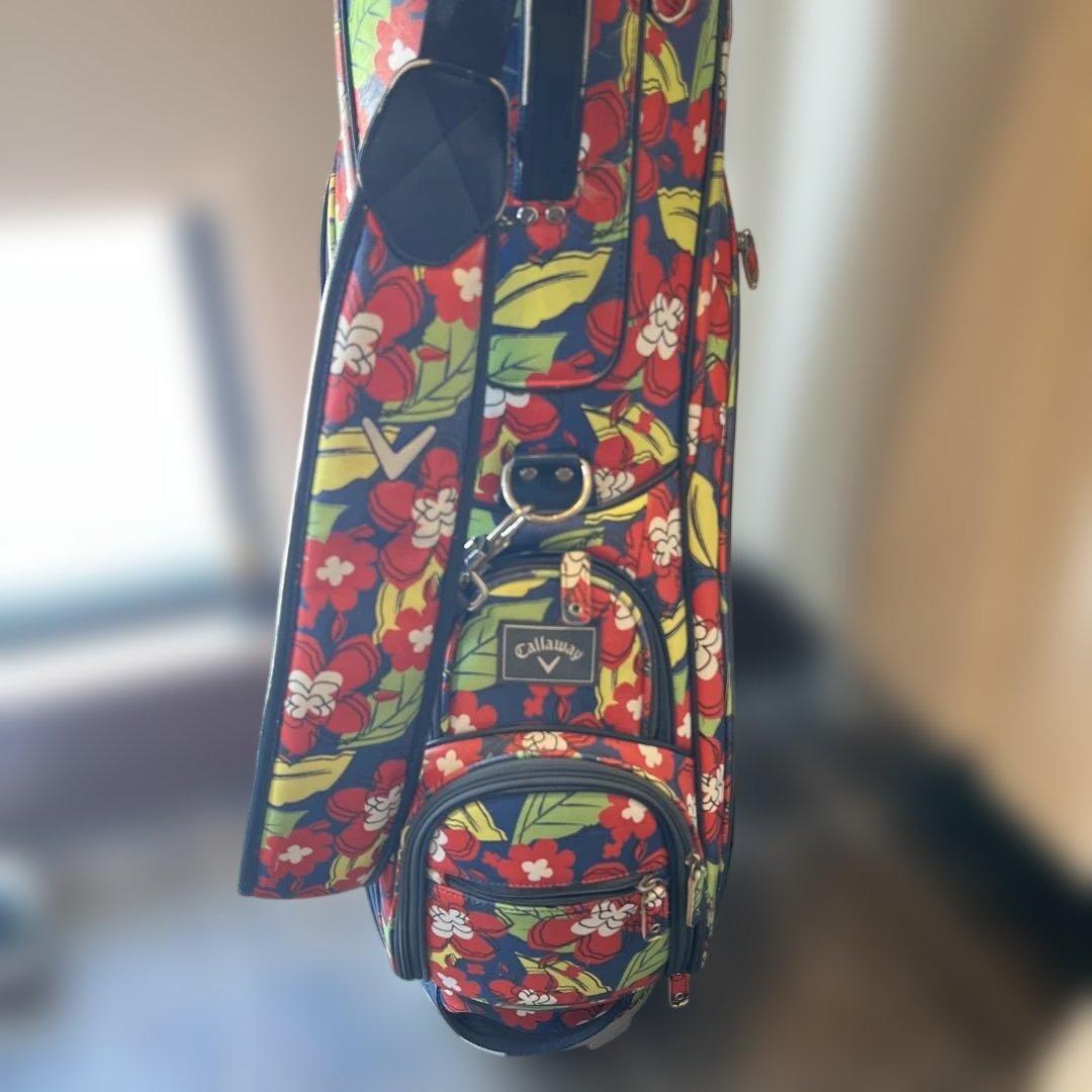 Callaway 花柄キャディバッグ