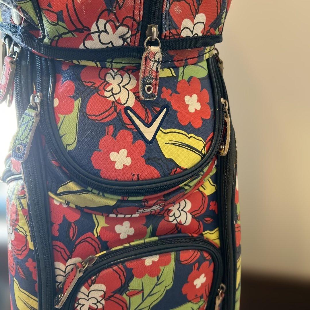 Callaway 花柄キャディバッグ