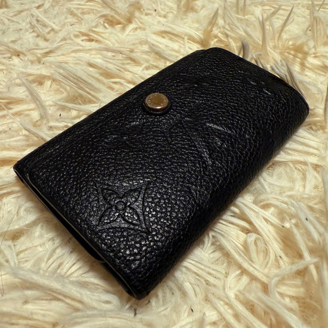 【たか】ルイヴィトン 6連 キーケース モノグラム アンプラント 黒