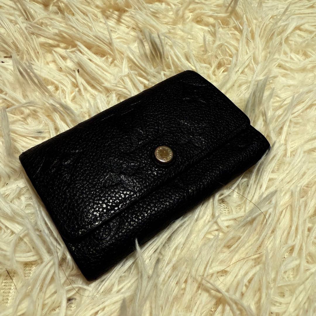 【たか】ルイヴィトン 6連 キーケース モノグラム アンプラント 黒