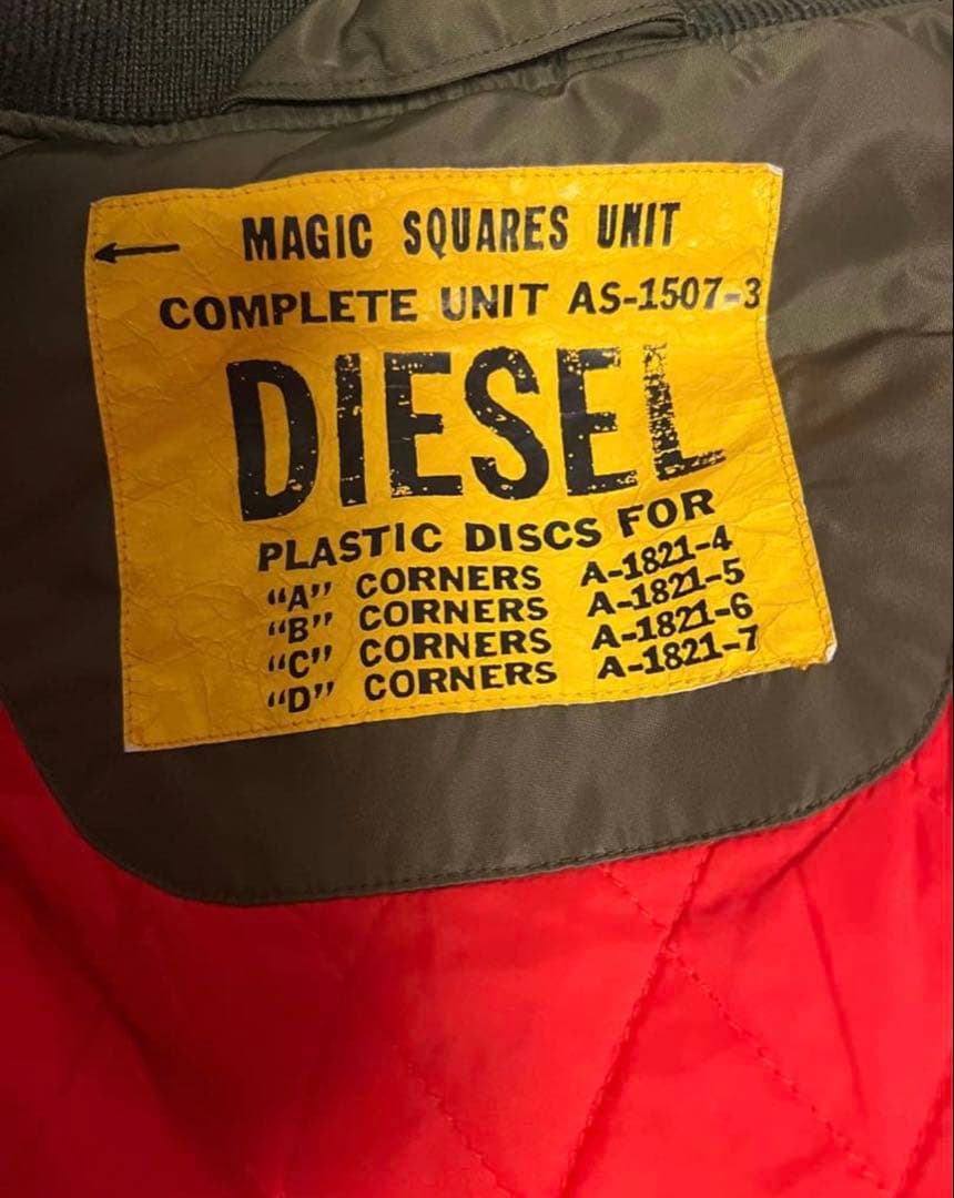 diesel MA-1 ジャケット　ディーゼル　ボンバージャケット